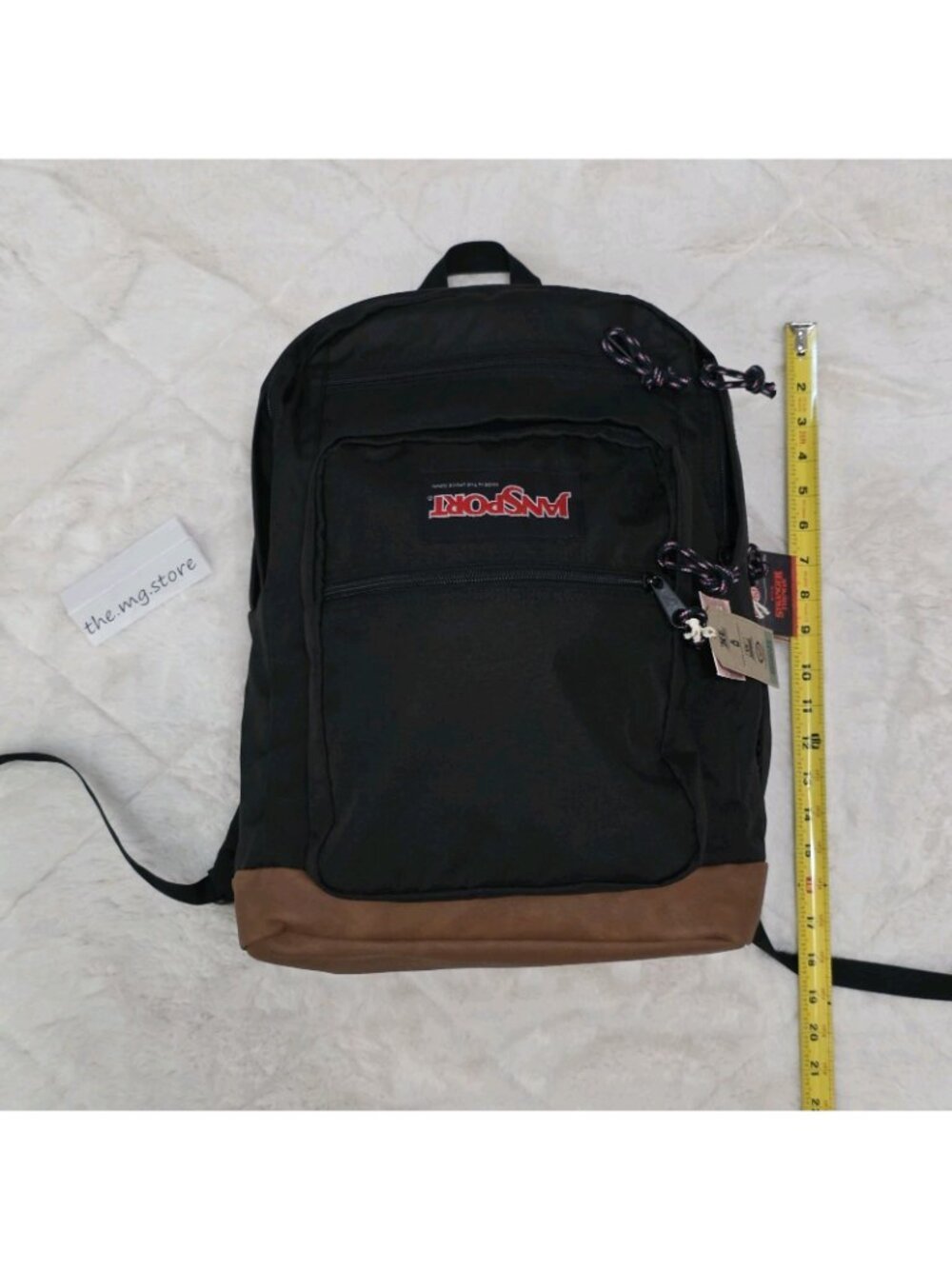 JanSport X Stranger Things Mike's Upside Down Black Backpack 34L XL 17.5” - Picture 6 of 8